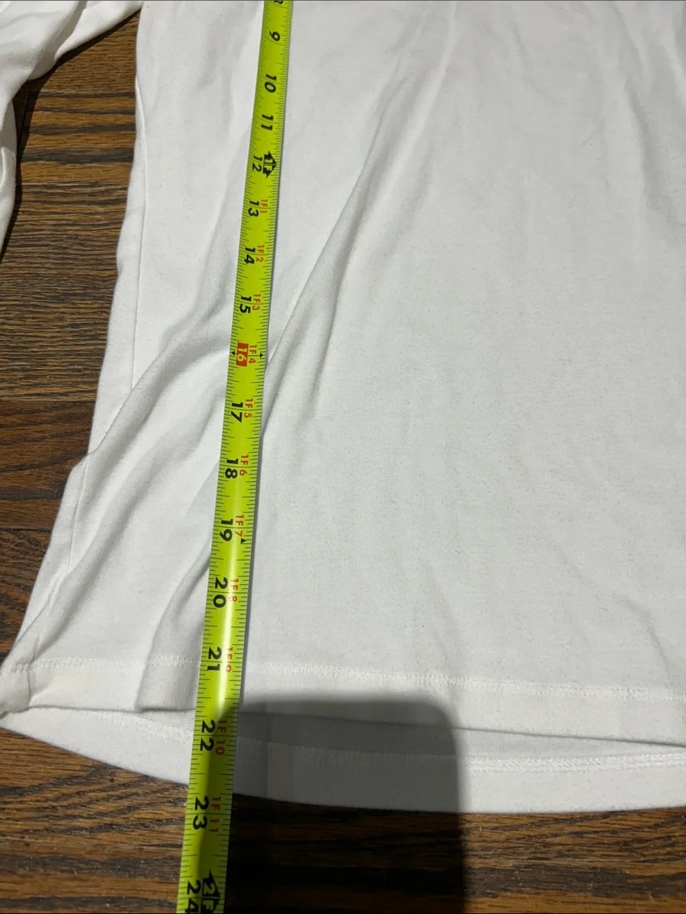 Justice White Long Sleeve Tee